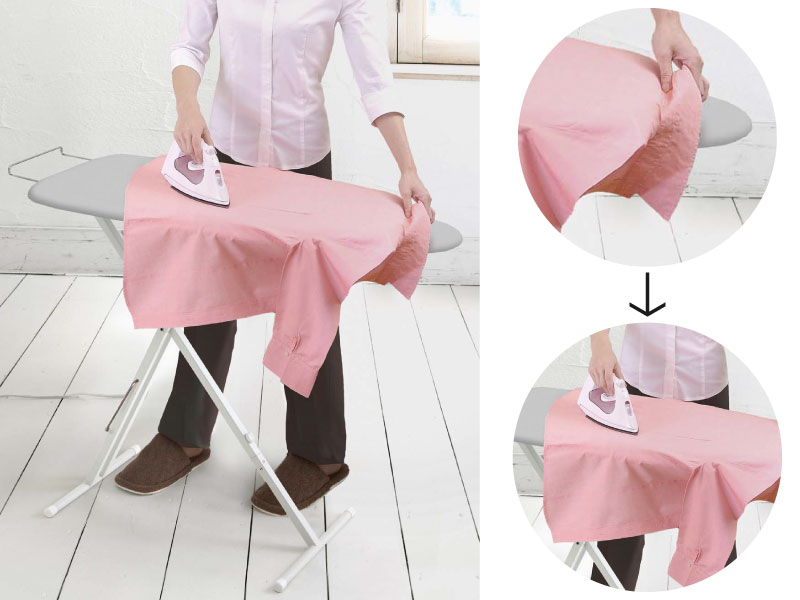 イマンの飾り台に素敵なアンティークピンクアイロン台 アイロン台 112×35cm Rayen アイロンボード スモール アイロン 北欧