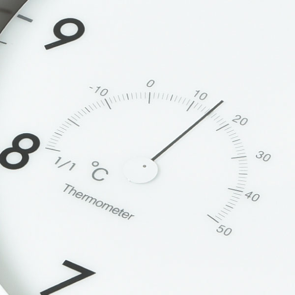 タカタレムノス Lemnos Air clock LC09-11W 掛け時計 掛時計 壁掛け時計 壁掛時計 電波時計 おしゃれ