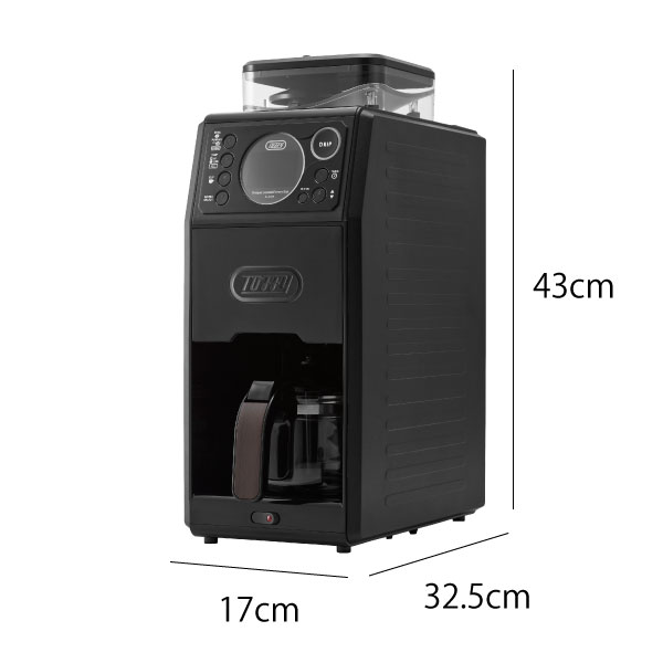 Toffy 全自動ミル付カスタムドリップコーヒーメーカー | キッチン家電