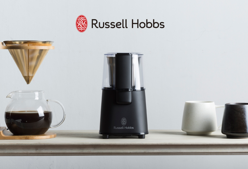 ラッセルホブス Russell Hobbs コーヒーグラインダー マットブラック