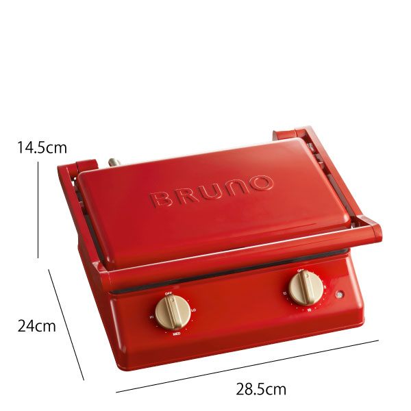 BRUNO ブルーノ グリルサンドメーカー ダブル | キッチン家電
