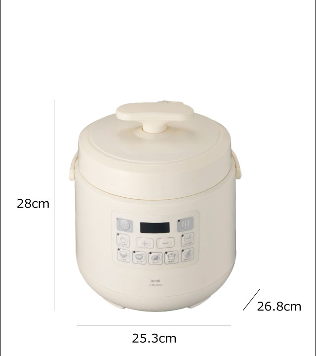BRUNO crassy+マルチ圧力クッカー ブルーノ | キッチン家電