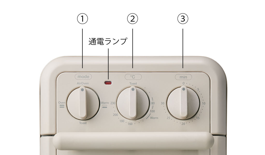カフェ用 ホワイトトースター 70-230℃ カフェ用 ホワイトトースター 70-230℃
