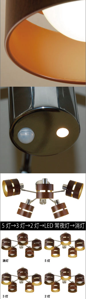 長澤ライティング LED電球付き 照明 シーリングライト - 天井照明