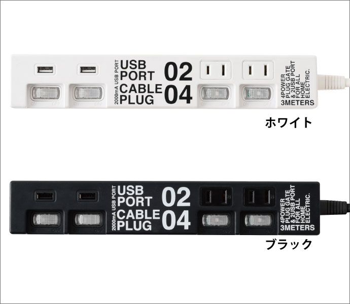 CABLE PLUG 04＆USB PORT 02