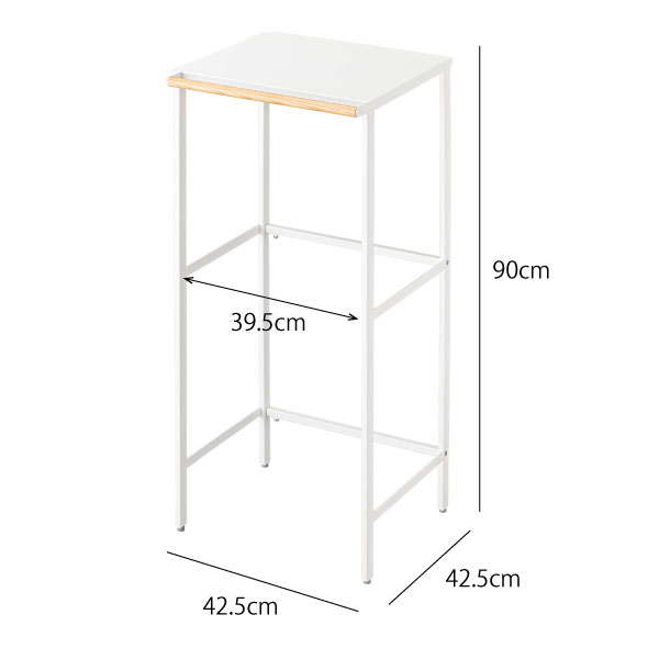 山崎実業 伸縮ゴミ箱上ラック タワー tower | キッチン収納