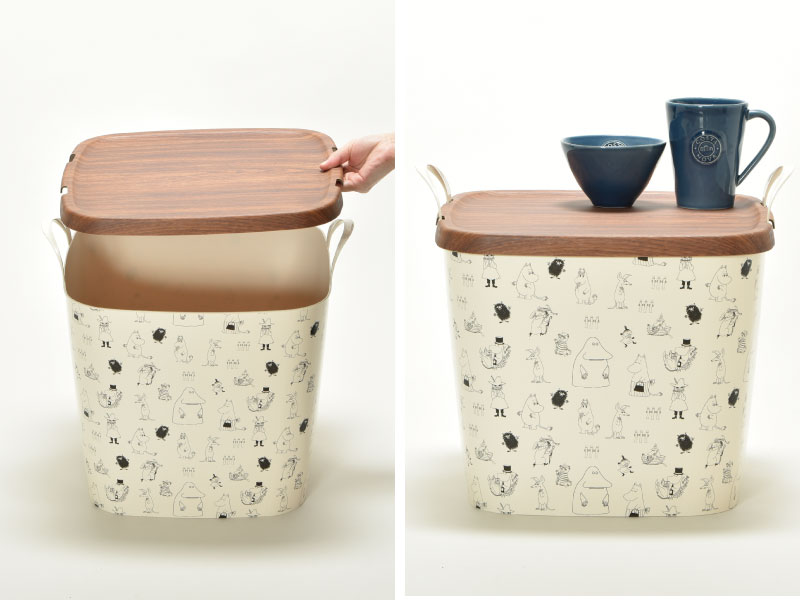スタックストー　baquet MOOMIN ムーミン　25L　蓋付き 112000031.jpg