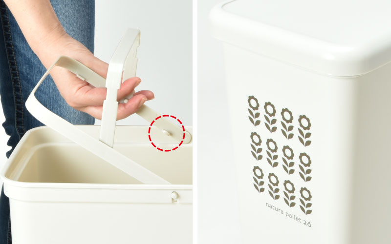 ペダルダストボックス 26L | インテリア雑貨・ゴミ箱 | モノギャラリー