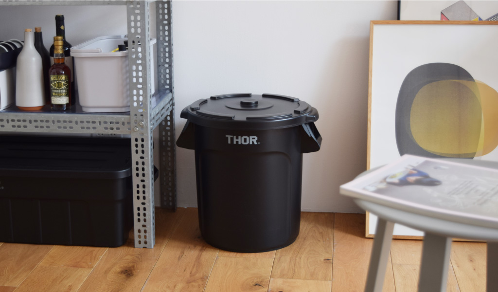 THOR ROUND CONTAINER 38L ふた付き