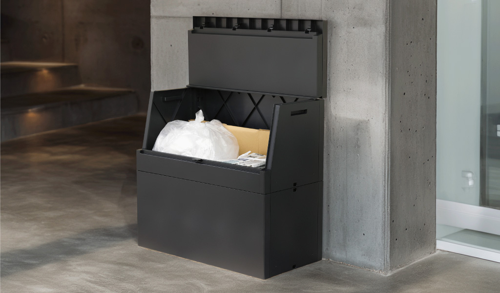 SOLOW ソロウ 出し入れがスムーズな屋外ストッカー 250L