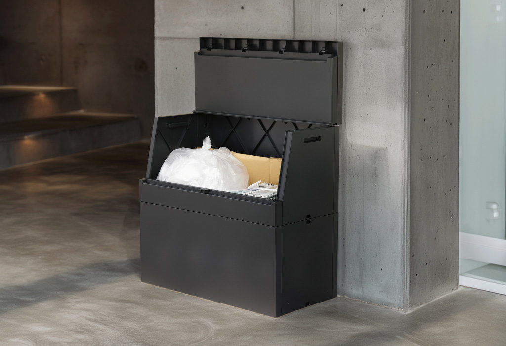 SOLOW ソロウ 出し入れがスムーズな屋外ストッカー 250L