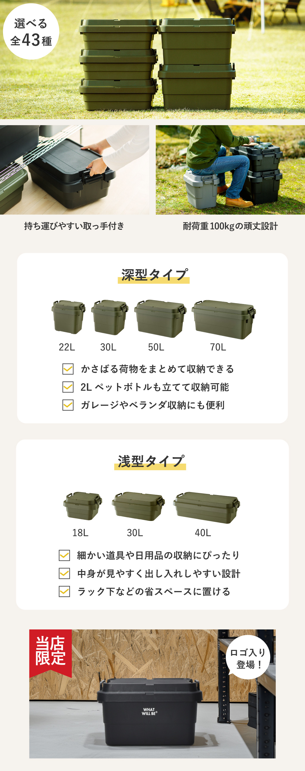 トランクカーゴの特徴紹介