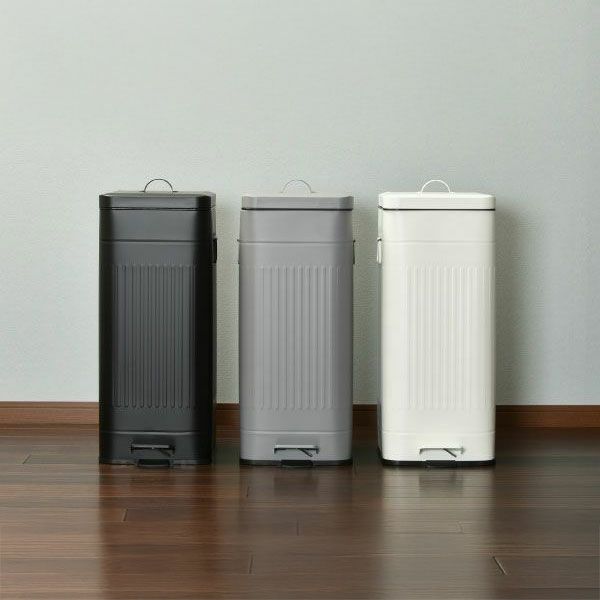 Galva ガルバ スクエアダストボックス 30L | インテリア雑貨・ゴミ箱