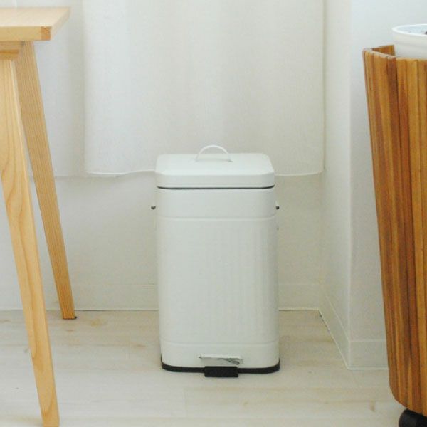 Galva ガルバ スクエアダストボックス 12L | インテリア雑貨・ゴミ箱