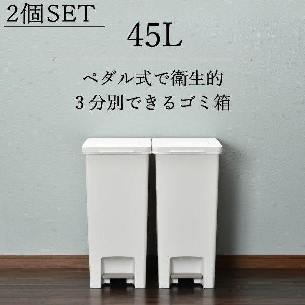 エバンペダルペール 45L 2個セット | インテリア雑貨・ゴミ箱