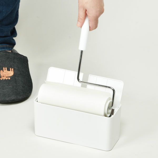 むーみんさま専用　飾り窓　コロコロクリーナーケース　ハンドメイド雑貨 オカトー コロコロ 掃除 木製 コロコロクリーナー おしゃれ