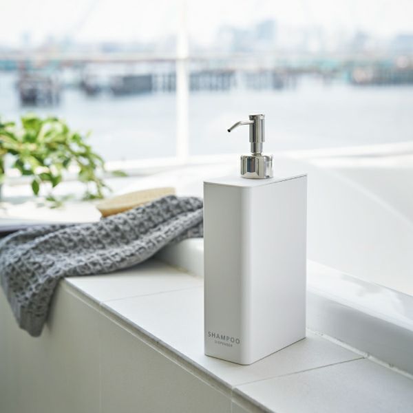 山崎実業 ツーウェイディスペンサー スクエア タワー スリム 3個セット tower | バスグッズ・タワーシリーズ