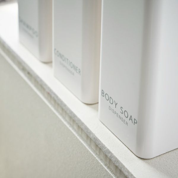 山崎実業 ツーウェイディスペンサー スクエア タワー スリム 3個セット tower | バスグッズ・タワーシリーズ