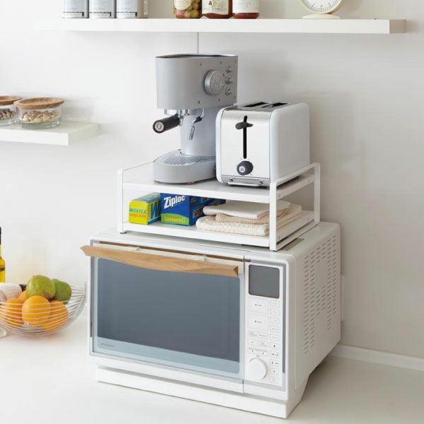 山崎実業 レンジ上ラック タワー tower