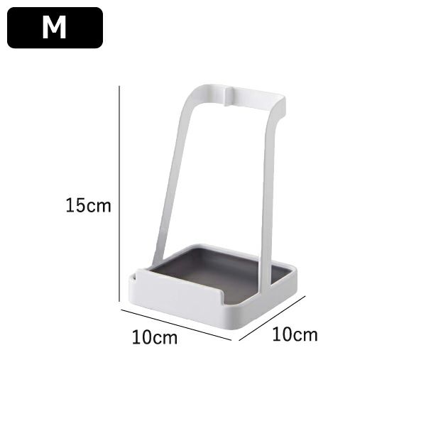 山崎実業 お玉＆鍋ふたスタンド タワー tower | キッチン雑貨・タワーシリーズ