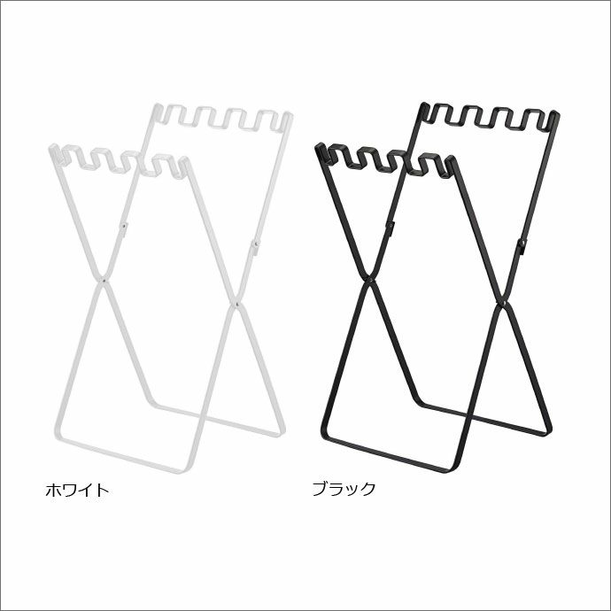 山崎実業 ゴミ袋＆レジ袋スタンド タワー 2個セット tower | インテリア雑貨・タワーシリーズ・ゴミ箱