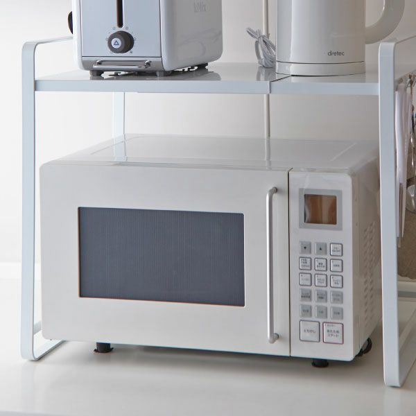 山崎実業 伸縮レンジラック タワー tower | キッチン雑貨・タワーシリーズ