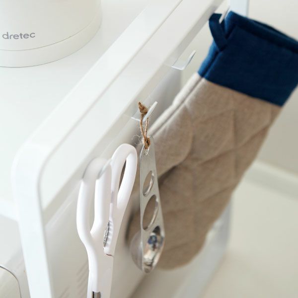 山崎実業 伸縮レンジラック タワー tower | キッチン雑貨・タワーシリーズ