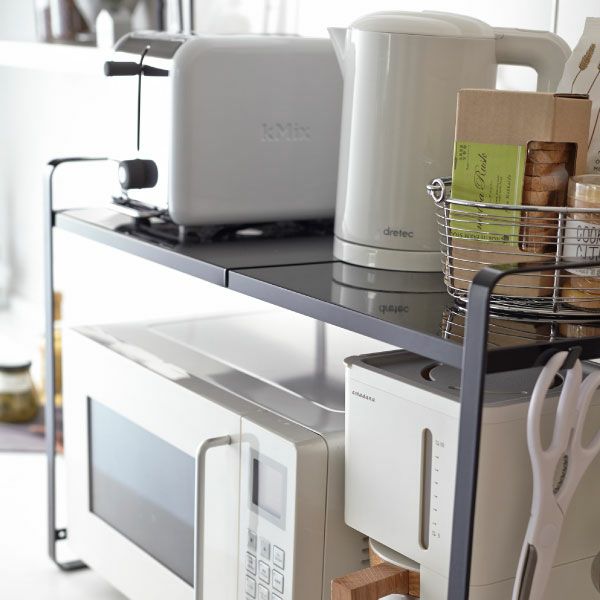 山崎実業 伸縮レンジラック タワー tower | キッチン雑貨・タワー