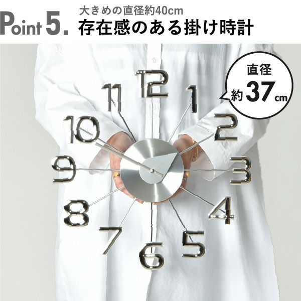George Nelson ジョージ・ネルソン フェリス・ウォール・クロック | インテリア雑貨・掛け時計