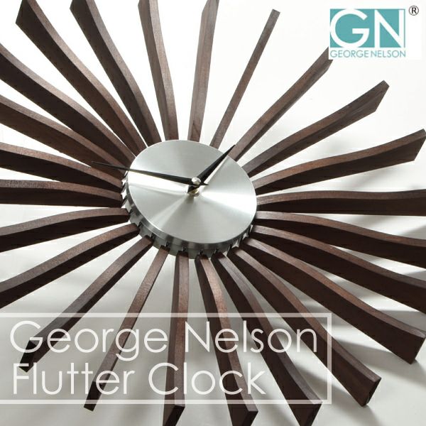 George Nelson ジョージ・ネルソン フラッター・クロック | インテリア