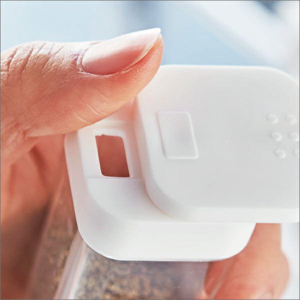 山崎実業 スパイスボトル＆ラック タワー 4連セット tower | キッチン雑貨・タワーシリーズ