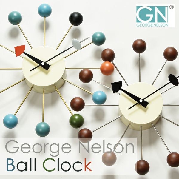 George Nelson ジョージ・ネルソン ボール・クロック | インテリア雑貨