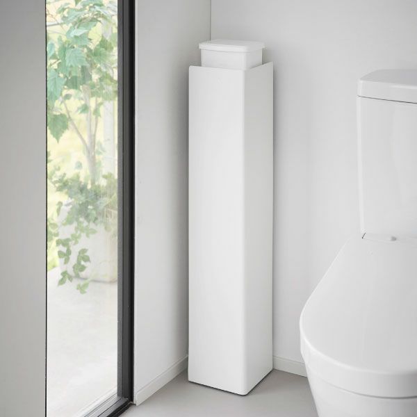 山崎実業 スリムトイレラック タワー tower