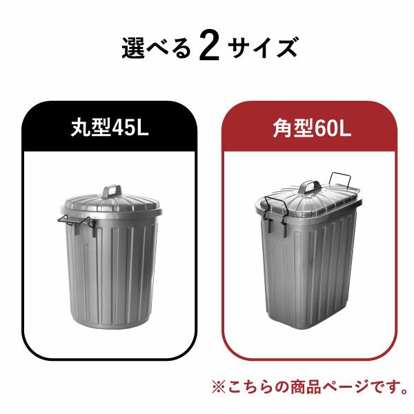 屋外ダストボックス 60L | インテリア雑貨・ゴミ箱