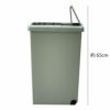 スライド トラッシュカン 30L 3個セット| インテリア雑貨・ゴミ箱
