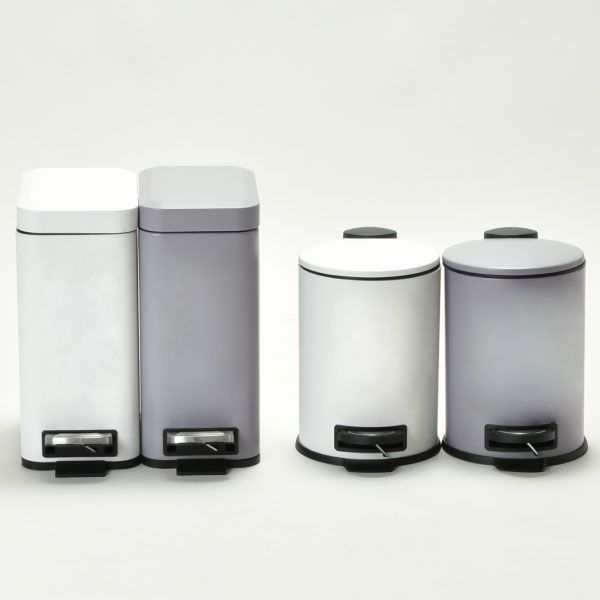 ラウンドペダル ダストボックス 3L | インテリア雑貨・ゴミ箱
