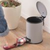 ラウンドペダル ダストボックス 3L 2個セット | インテリア雑貨・ゴミ箱