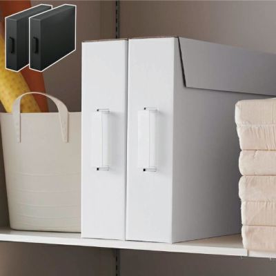 山崎実業 作品収納ボックス タワー 2個組み tower | インテリア雑貨