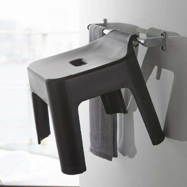 山崎実業 引っ掛け＆マグネット風呂イスシリーズ タワー tower | バスグッズ・タワーシリーズ