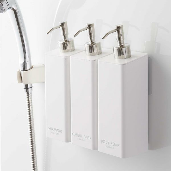 山崎実業 フィルムフックツーウェイディスペンサー タワー 3個セット tower | バスグッズ・タワーシリーズ