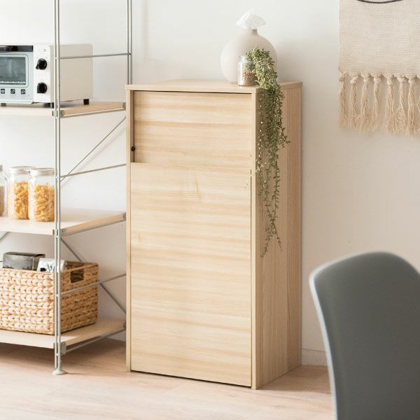 カントリー調 木製ゴミ箱 引き出し 隠しキャスター付 カントリー調 木製ゴミ箱 引き出し 隠しキャスター付 カントリー調