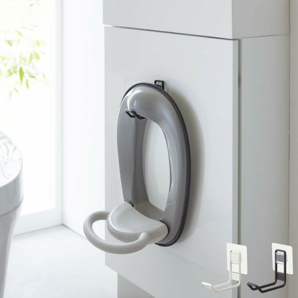 山崎実業 フィルムフックトイレ用品収納フック タワー tower