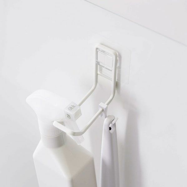 山崎実業 フィルムフックトイレ用品収納フック タワー  tower | トイレ雑貨・タワーシリーズ