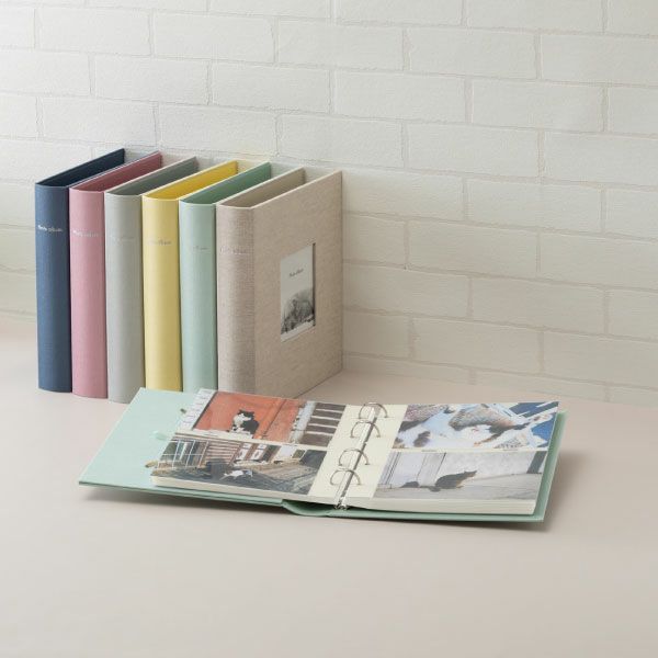 マークス フォトフレームアルバム 200枚収納 よりどり3冊セット 大容量