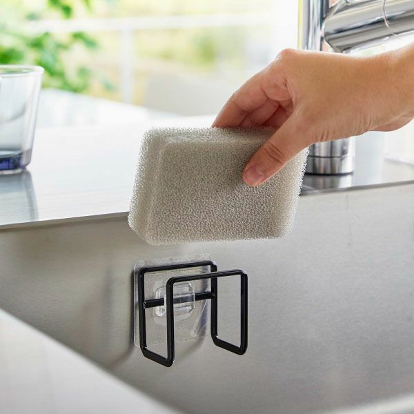 山崎実業 フィルムフックスポンジホルダー タワー tower | キッチン雑貨・タワーシリーズ