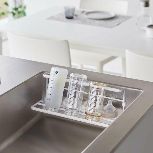 山崎実業 フィルムフックワイドジャグボトルホルダー タワー L tower | キッチン雑貨・タワーシリーズ