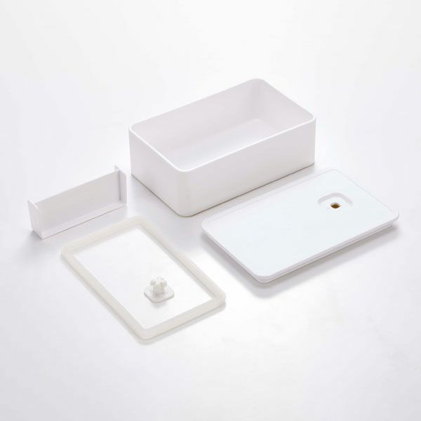 山崎実業 バルブ付き密閉ランチボックス タワー tower | キッチン雑貨・タワーシリーズ