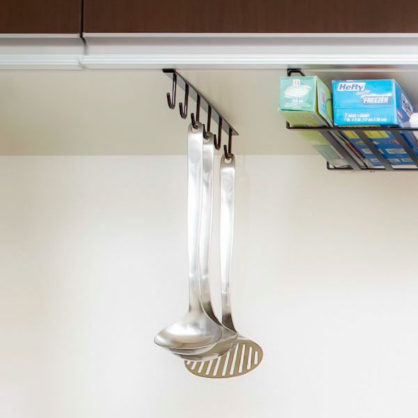 山崎実業 戸棚下キッチンツールフック タワー tower