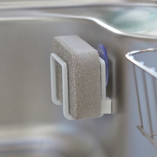 山崎実業 吸盤スポンジホルダー タワー tower | キッチン雑貨・タワーシリーズ