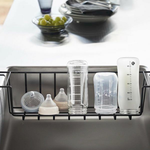 山崎実業 シンク中ワイドジャグ＆マグボトルスタンド タワー tower | キッチン雑貨・タワーシリーズ